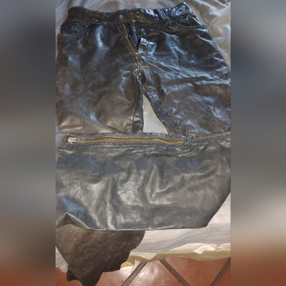 Heavy Leather Pants - Picture 4 of 4